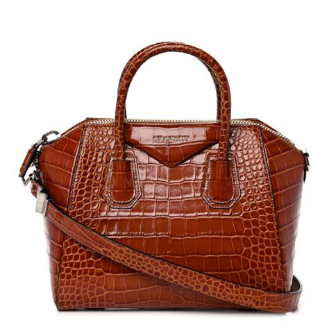 small givenchy antigona|Givenchy small antigona in cognac.